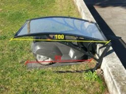 Abri Universel Pour Robot Tondeuse En Polycarbonate - Taille Large