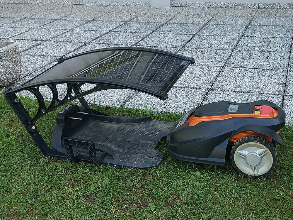 Abri Universel Pour Robot Tondeuse En Polycarbonate - Taille MĂ©dium â Image 13