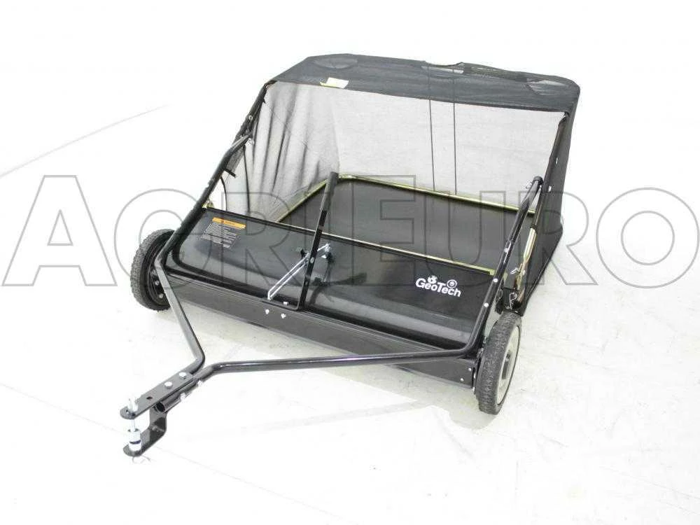 Balayeuse Remorquée Pour Tracteurs Tondeuses Autoportées (à Traction) - Balai Ramasseur – Image 4