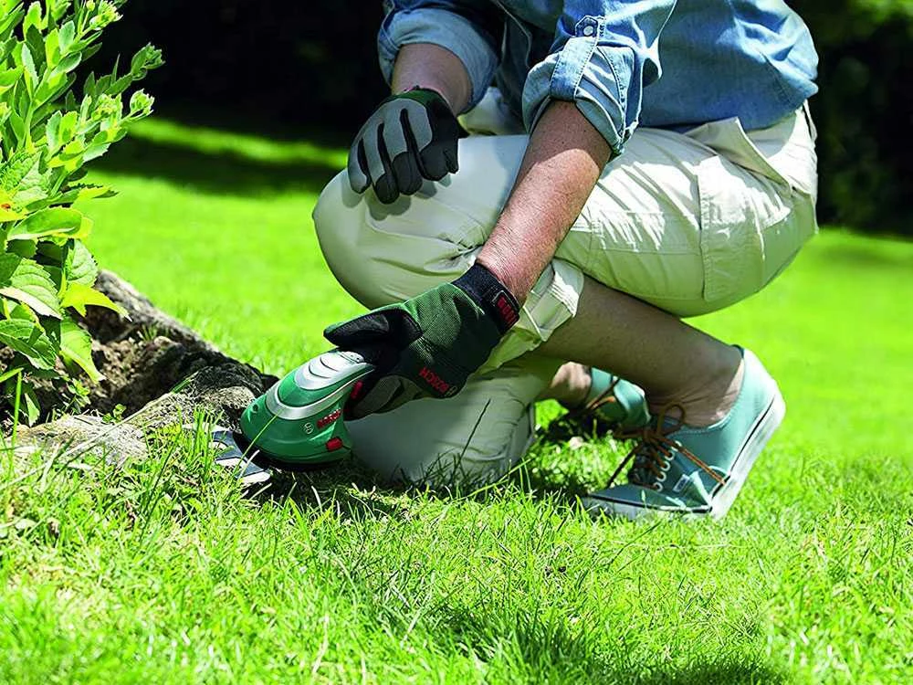 Cisaille Ă Batterie Pour Pelouse Bosch ISIO3 - Lame Gazon Et Lame Haies â Image 3