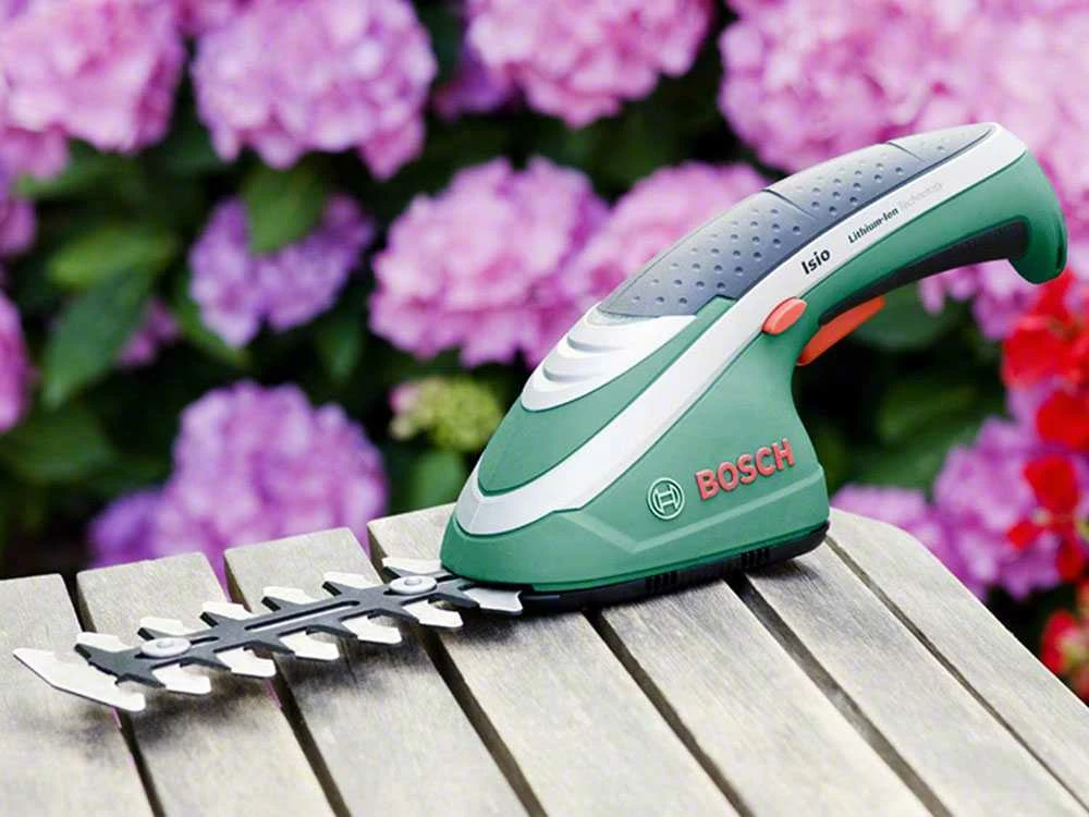 Cisaille Ă Batterie Pour Pelouse Bosch ISIO3 - Lame Gazon Et Lame Haies â Image 2
