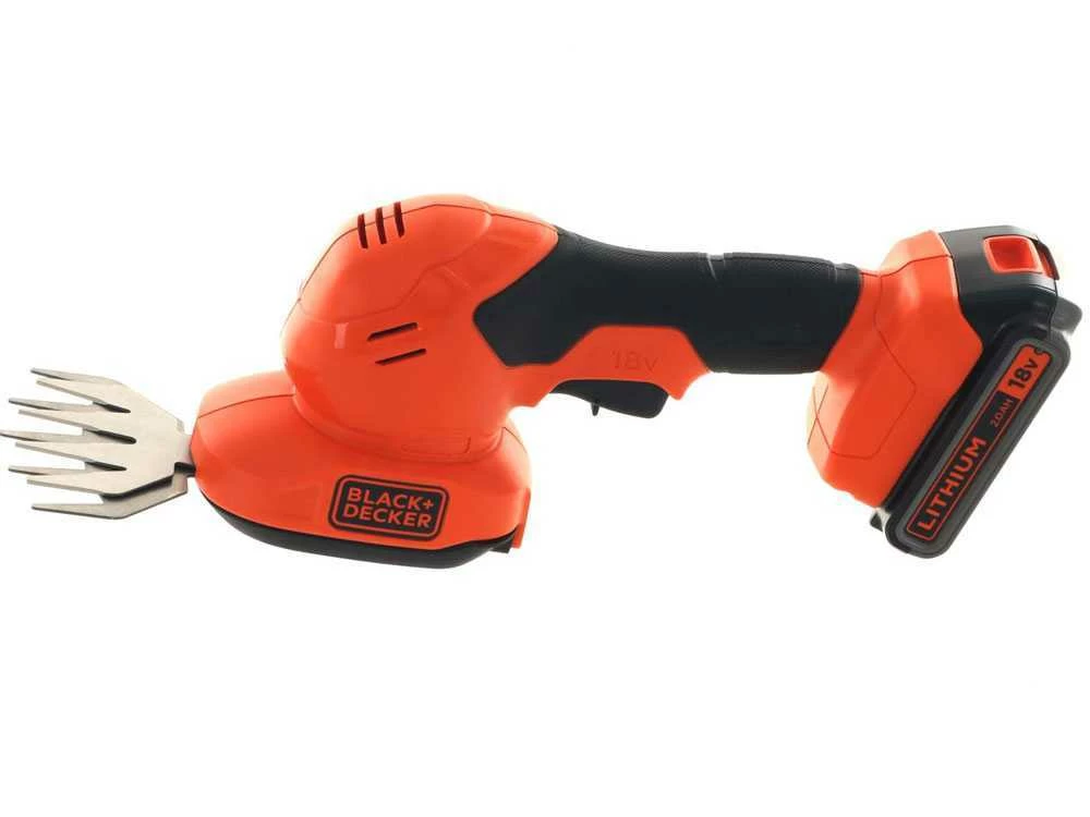 Cisaille à Gazon Et Haies à Batterie Black & Decker B&DBCSS18D1W - Avec Accessoire Taille-haies - SANS BATTERIE NI CHARGEUR – Image 7