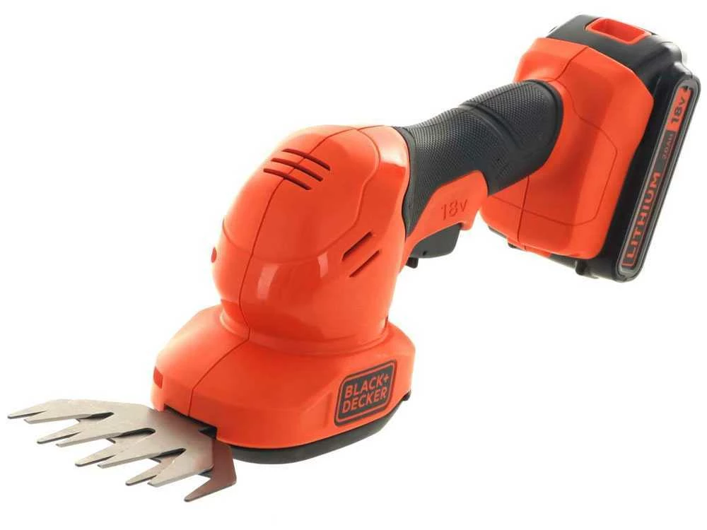 Cisaille à Gazon Et Haies à Batterie Black & Decker B&DBCSS18D1W - Avec Accessoire Taille-haies - SANS BATTERIE NI CHARGEUR – Image 10