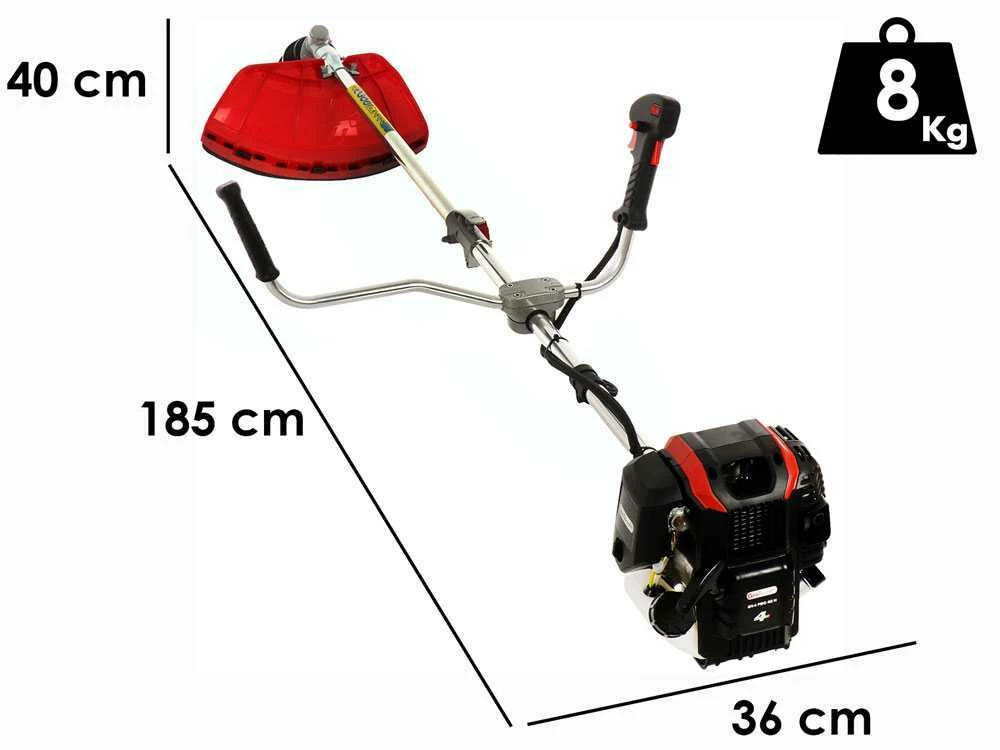 Débroussailleuse 4 Temps à Essence GeoTech-Pro GT-4 PRO 43 H - Moteur De 42.5 Cm3