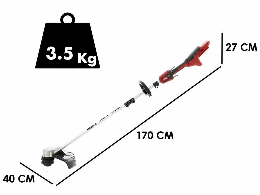 Débroussailleuse à Batterie TORO Brushless TO-51835T - 60V - 2.5 Ah – Image 2