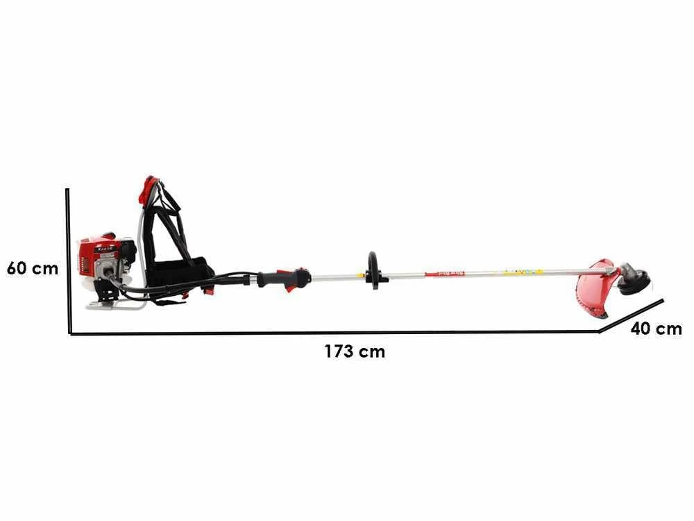 Débroussailleuse à Dos Kawasaki Professionnelle à Moteur TJ 45 E ZP Portée
