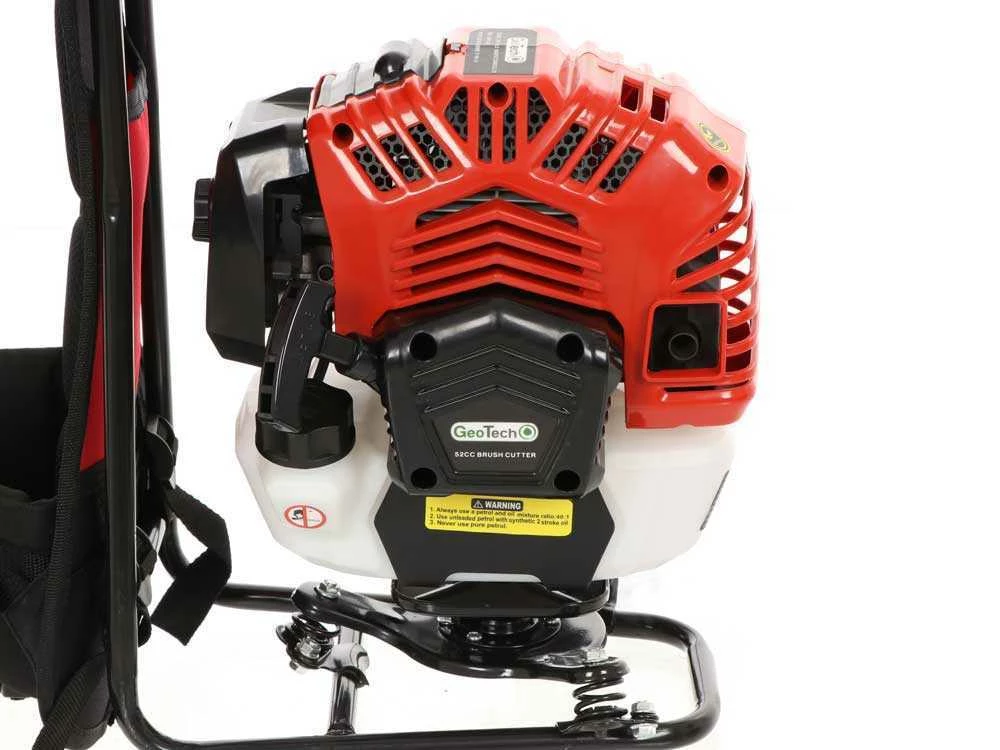 Débroussailleuse Thermique à Dos à 2 Temps GeoTech GT-2 52 BP - 52cm3 – Image 5