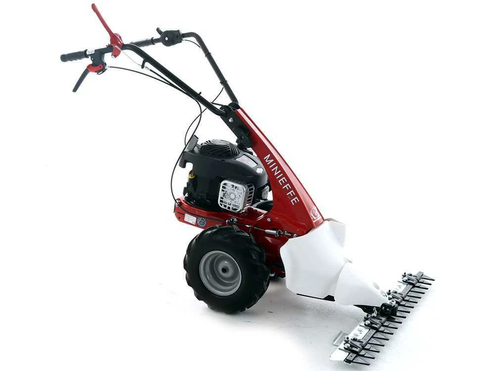 Motofaucheuse Eurosystems Minieffe Avec Barre De Coupe Tractée Et Moteur B&S 450E – Image 8