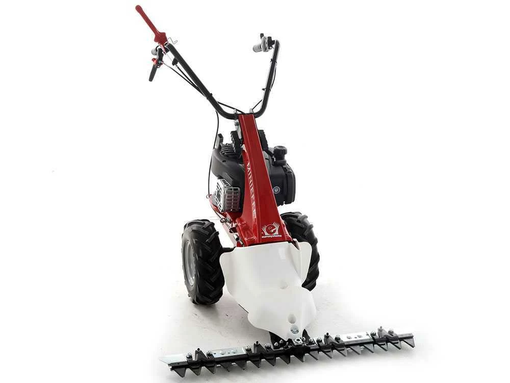 Motofaucheuse Eurosystems Minieffe Avec Barre De Coupe Tractée Et Moteur B&S 450E – Image 9