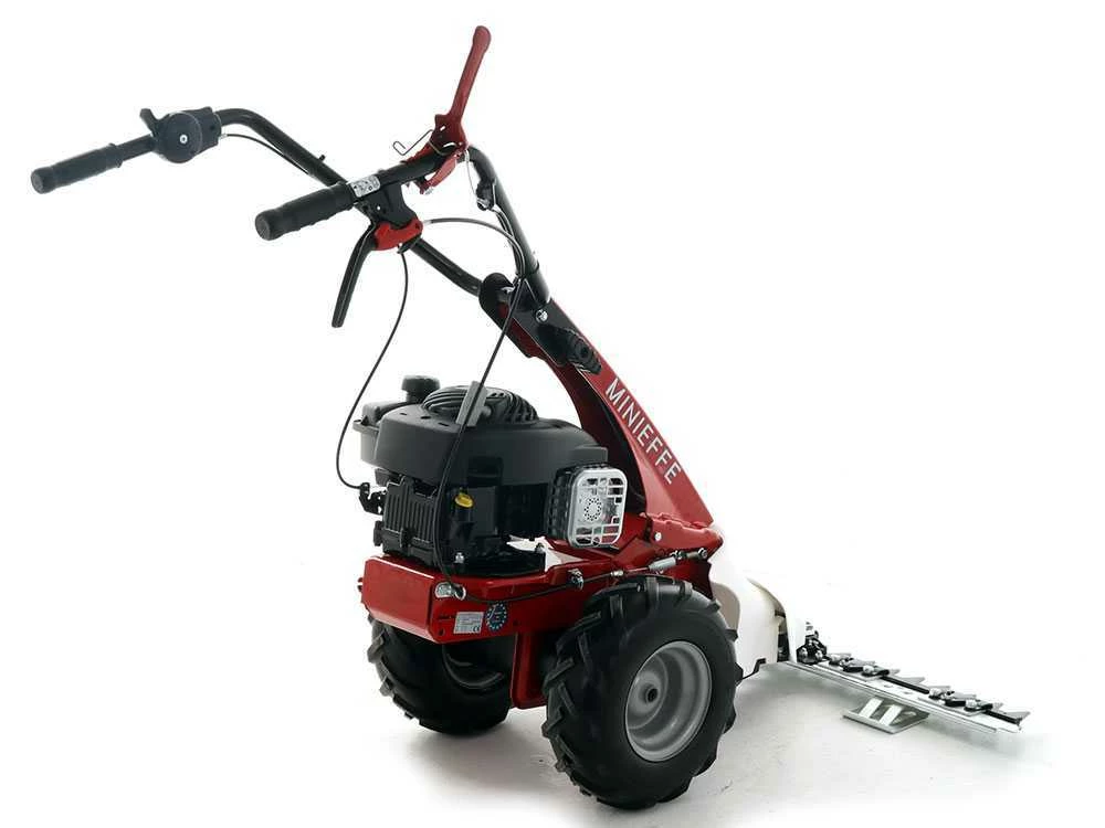 Motofaucheuse Eurosystems Minieffe Avec Barre De Coupe Tractée Et Moteur B&S 450E – Image 11