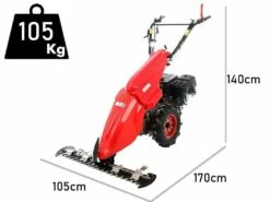 Motofaucheuse Geotech MCT900 Avec Barre De Coupe - Moteur Loncin à Essence De 270cc - 9.5HP
