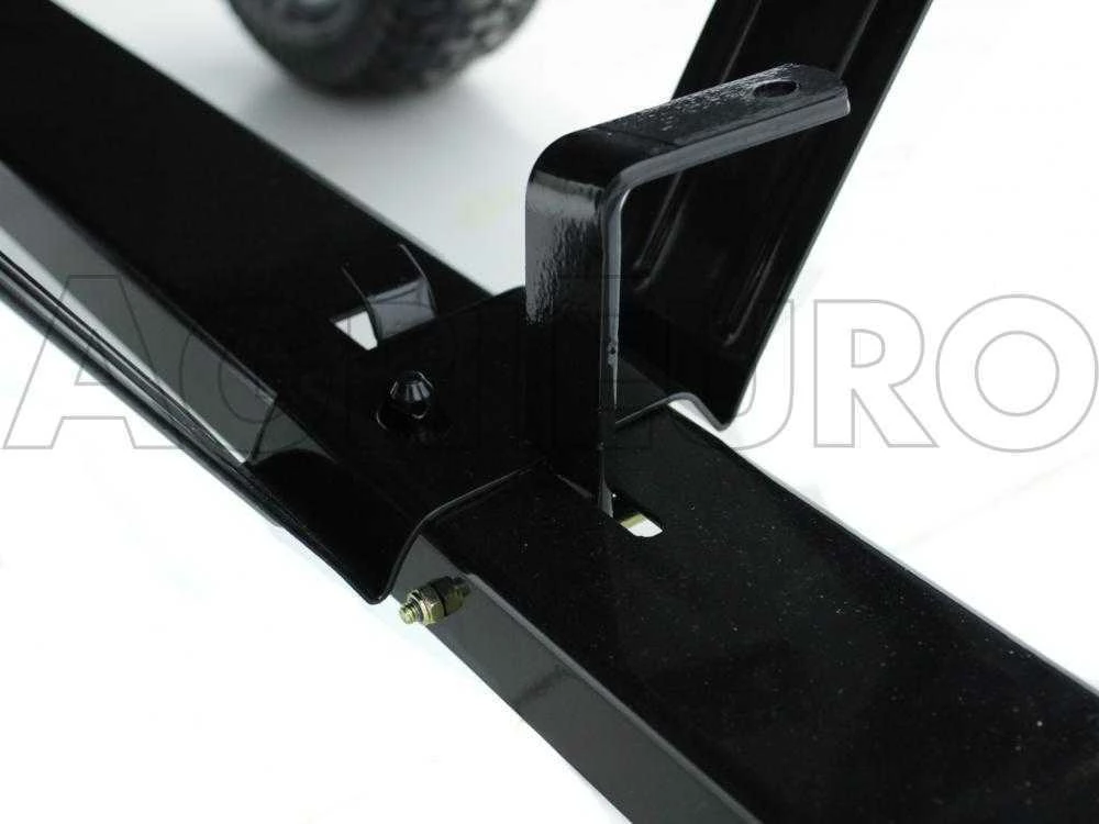 Remorque Basculante Tractée MAXI En Acier Pour Tondeuse Autoportée - Parois Démontables – Image 11