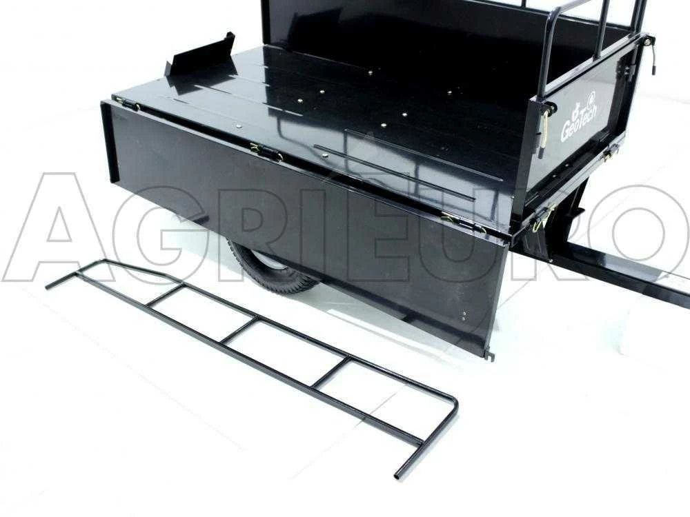 Remorque Basculante Tractée MAXI En Acier Pour Tondeuse Autoportée - Parois Démontables – Image 16