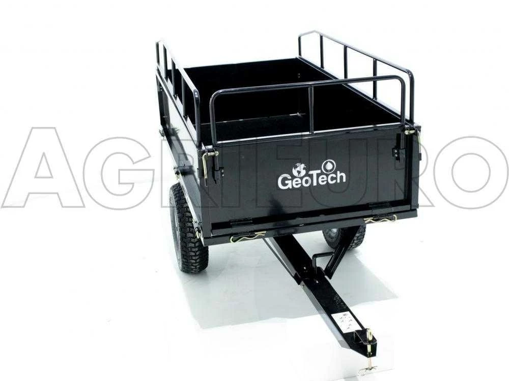 Remorque Basculante Tractée MAXI En Acier Pour Tondeuse Autoportée - Parois Démontables – Image 5