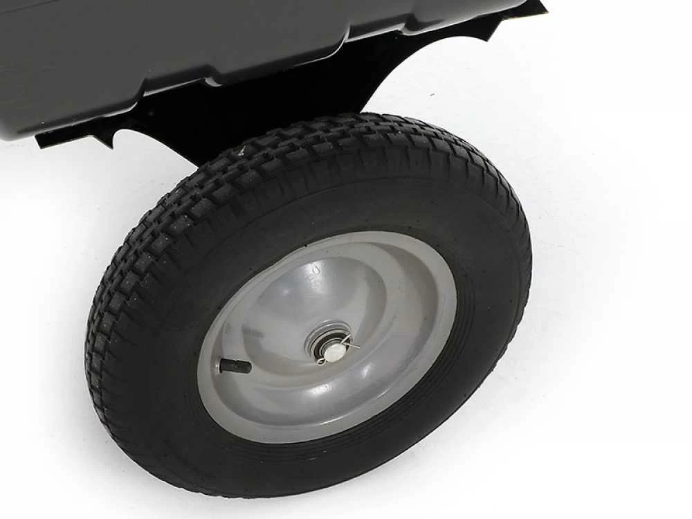 Remorque Tractée Pour Tondeuse Autoportée GeoTech TC3080PL - Remorque Avec Vasque En Plastique – Image 13