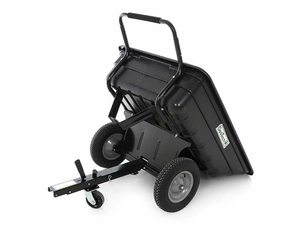 Remorque Tractée Pour Tondeuse Autoportée GeoTech TC3080PL - Remorque Avec Vasque En Plastique – Image 18
