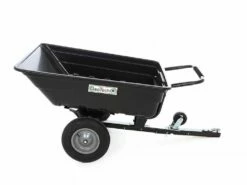 Remorque Tractée Pour Tondeuse Autoportée GeoTech TC3080PL - Remorque Avec Vasque En Plastique