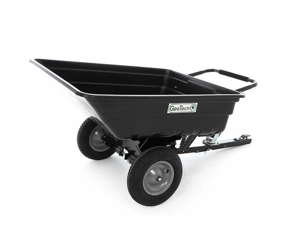 Remorque Tractée Pour Tondeuse Autoportée GeoTech TC3080PL - Remorque Avec Vasque En Plastique – Image 5