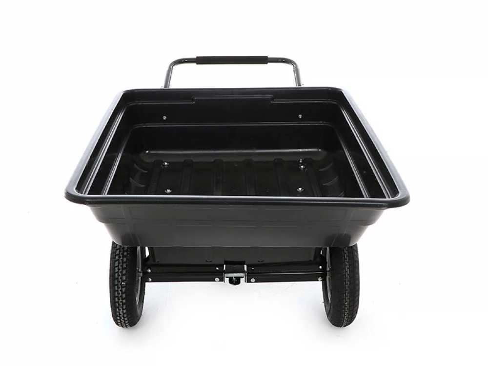 Remorque Tractée Pour Tondeuse Autoportée GeoTech TC3080PL - Remorque Avec Vasque En Plastique – Image 4