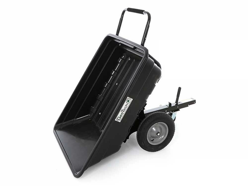 Remorque Tractée Pour Tondeuse Autoportée GeoTech TC3080PL - Remorque Avec Vasque En Plastique – Image 11