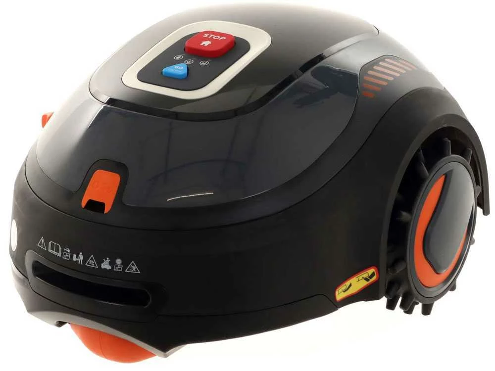 Robot Tondeuse Black & Decker BCRMW123-QW Avec Périmètre - Robot Tondeuse Avec Batterie Au Lithium 12V – Image 3