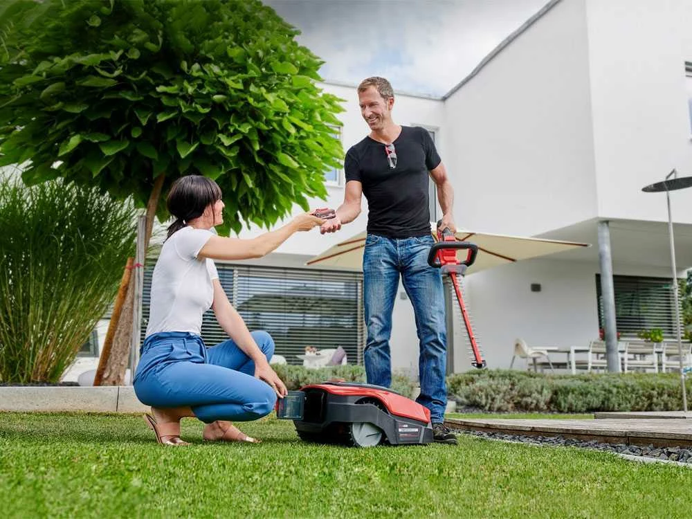 Robot Tondeuse Einhell FREELEXO+ Avec Batterie Au Lithium 18V 4Ah â Image 18