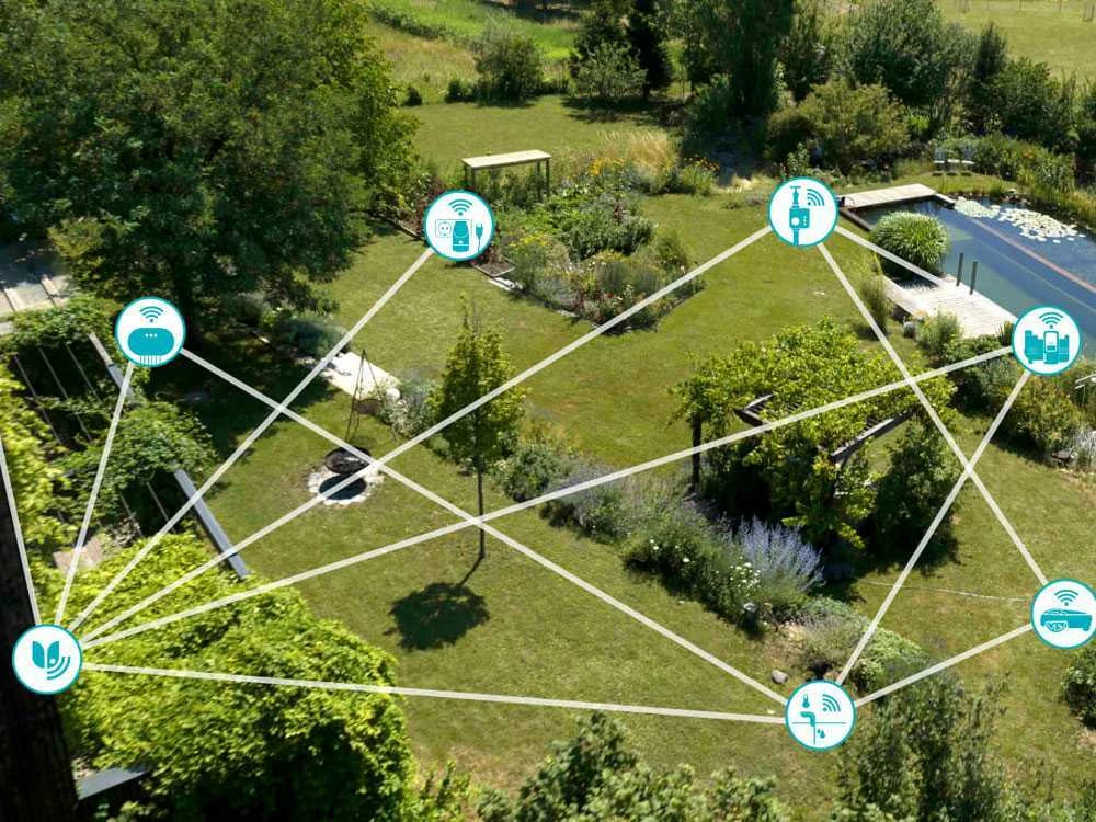 Robot Tondeuse Gardena SILENO Life 1000 Set Smart - Gestion Gardena Smart App - Surface ConseillĂ©e 1000 M2 â Image 18