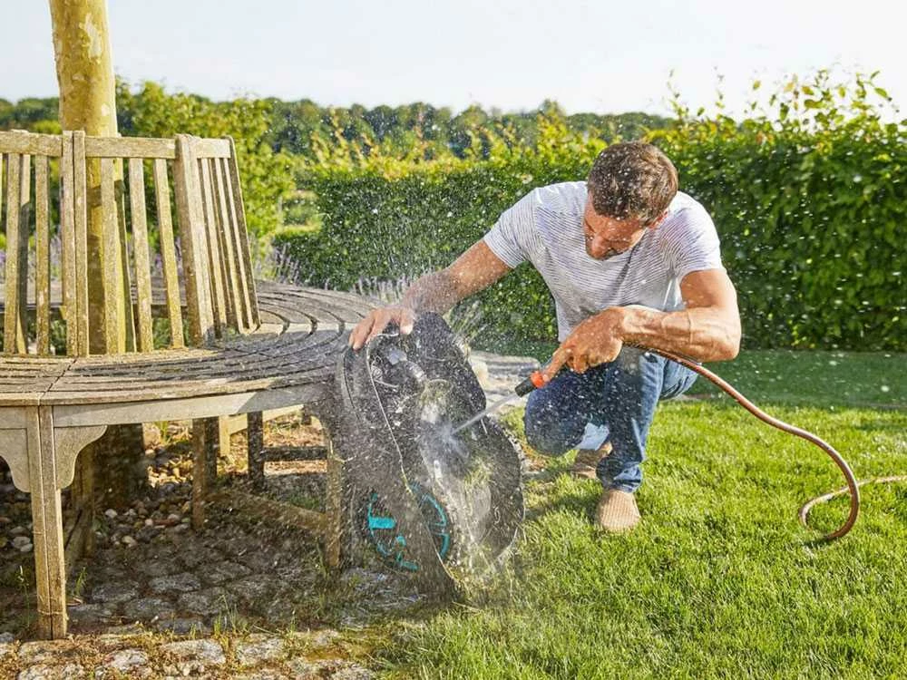 Robot Tondeuse Gardena SILENO Life 1250 - Robot Tondeuse Avec Fil Périmétrique Et Batterie Au Lithium – Image 16