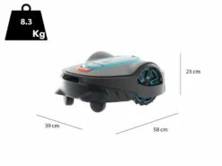 Robot Tondeuse Gardena SILENO Life 1500 Set Smart - Largeur De Coupe 22 Cm - Gestion Via Gardena Smart App