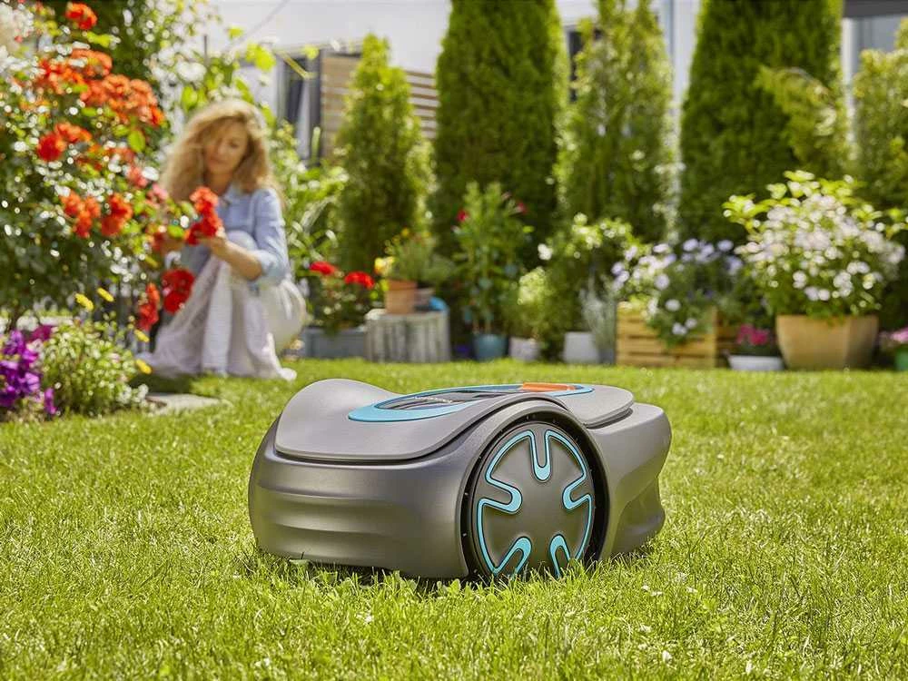 Robot Tondeuse Gardena SILENO Minimo 500 - Robot Tondeuse Avec Fil Périmétrique