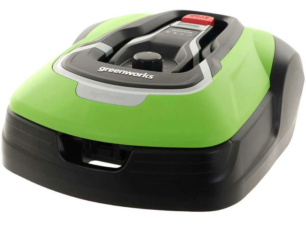 Robot Tondeuse Greenworks OPTIMOW 10 GRL110 - Tondeuse Avec Câble Périmétrique – Image 3