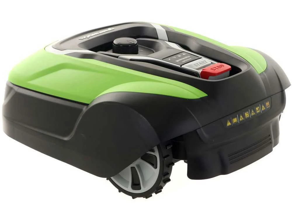 Robot Tondeuse Greenworks OPTIMOW 10 GRL110 - Tondeuse Avec Câble Périmétrique – Image 14