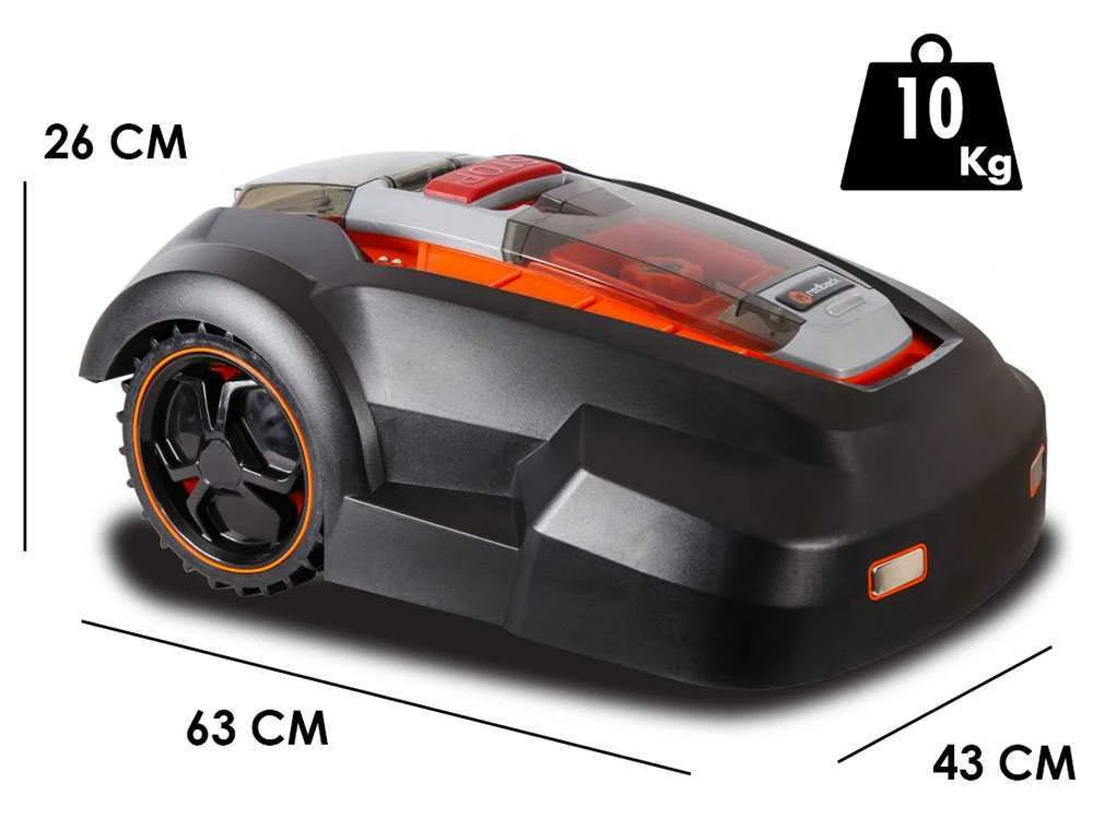 Robot Tondeuse Redback RM24A-10-W - Robot Tondeuse Avec Fil Périmétrique - Batterie Au Lithium 28V 3Ah – Image 2