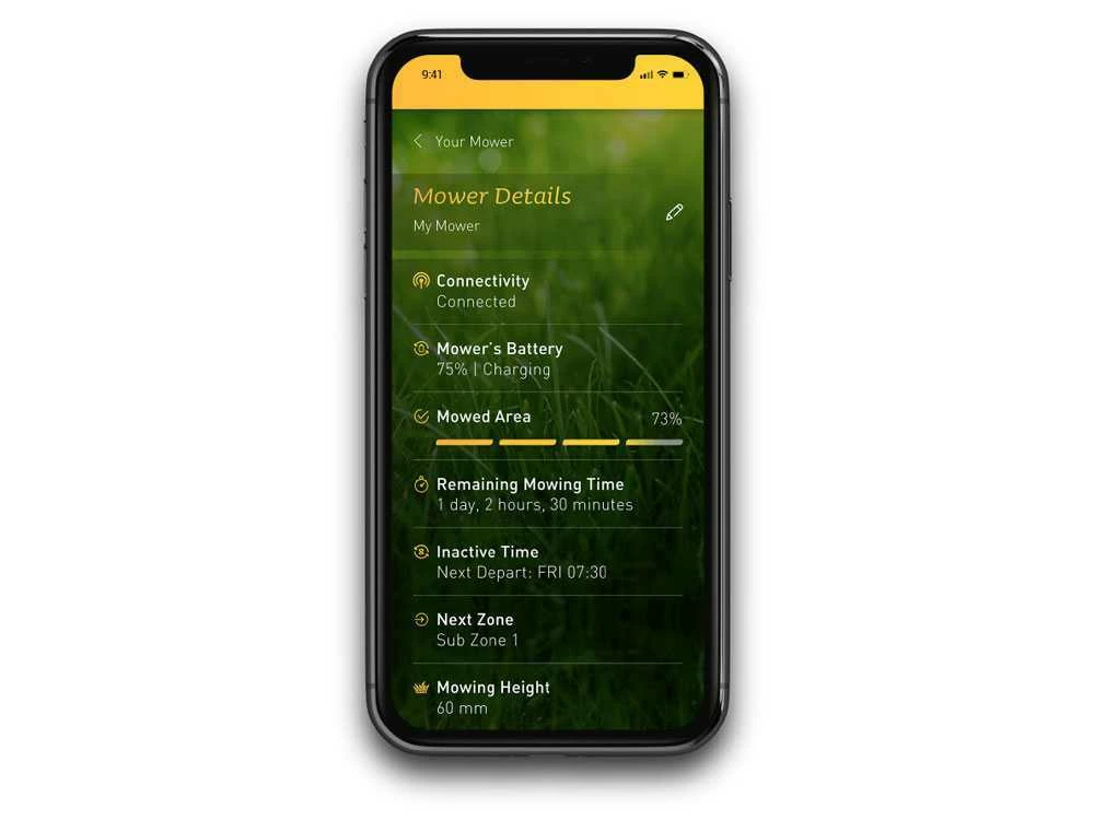 Robot Tondeuse Robomow RK 3000 PRO Avec Batterie Au Lithium 18 V - 7.2 Ah â Image 18