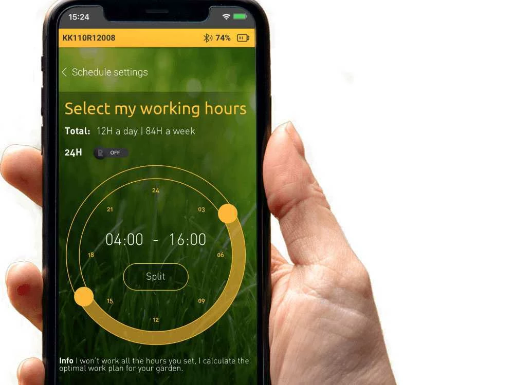 Robot Tondeuse Robomow RK 3000 PRO Avec Batterie Au Lithium 18 V - 7.2 Ah â Image 17