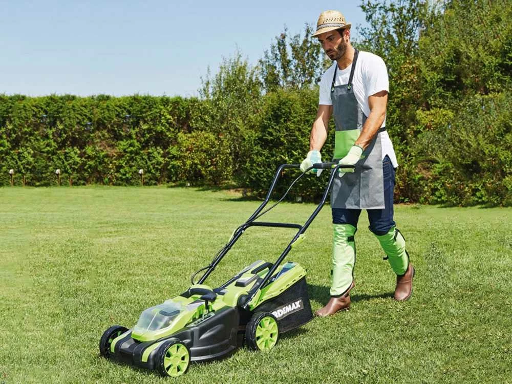 Tondeuse à Gazon à Batterie Verdemax RS20 - 2 Batteries 20V/2.5Ah - Amplitude De Coupe 38 Cm – Image 2