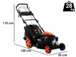 Tondeuse à Gazon Autotractée Redback S463VHY-T6 - 4 En 1 - Coupe De 45 Cm