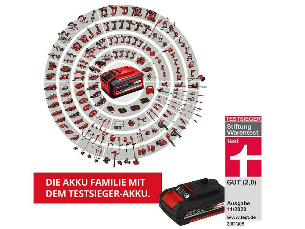 Tondeuse à Gazon Sur Batterie Einhell GE-CM 18/33 Li - Avec Batterie 18V-4ah Et Chargeur – Image 16