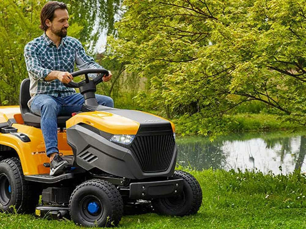 Tondeuse Autoportée à Batterie Stiga E-Ride S300 - Moteur électrique à Batterie 48V/30Ah – Image 16