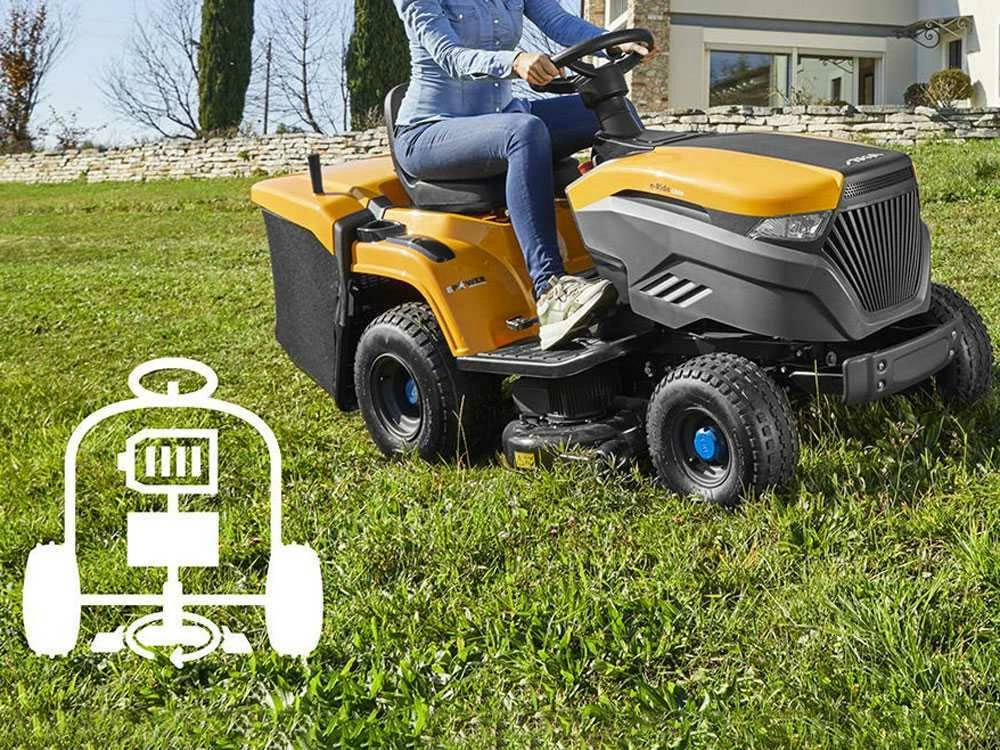 Tondeuse Autoportée à Batterie Stiga E-Ride S300 - Moteur électrique à Batterie 48V/30Ah – Image 10