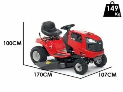 Tondeuse Autoportée MTD SMART RF 125 Boîte à Vitesse Transmatic, éjection Latérale