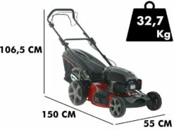 Tondeuse Autotractée Ama TRX 511 - 4 En 1: Ramassage, Mulching, éjection Latérale Et Postérieure