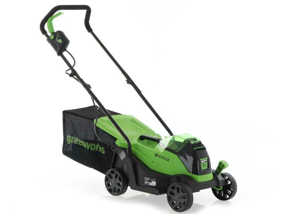 Tondeuse Ă Batterie Greenworks GD24LM33 24V - 33 Cm - SANS BATTERIE NI CHARGEUR â Image 8