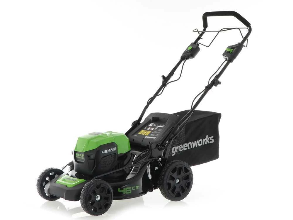 Tondeuse Ă Batterie Greenworks GD48LM46SP 48V - 46 Cm - SANS BATTERIE NI CHARGEUR â Image 11