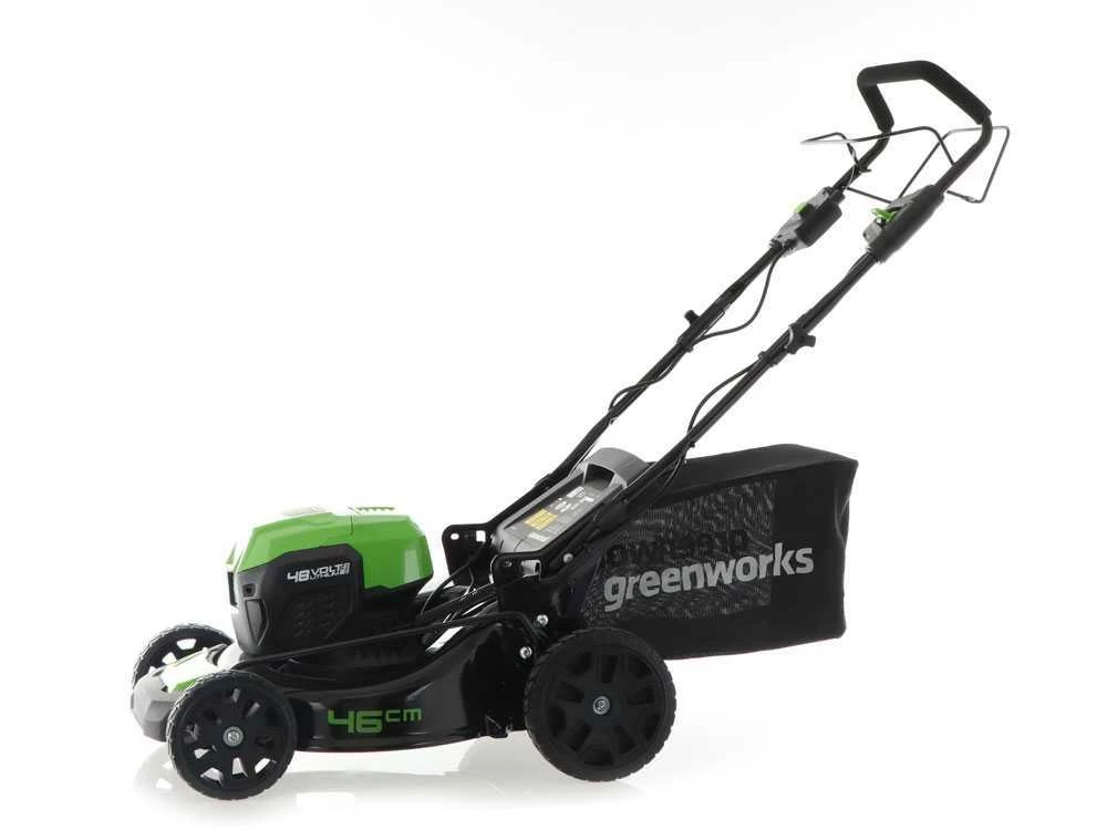 Tondeuse Ă Batterie Greenworks GD48LM46SP 48V - 46 Cm - SANS BATTERIE NI CHARGEUR â Image 12