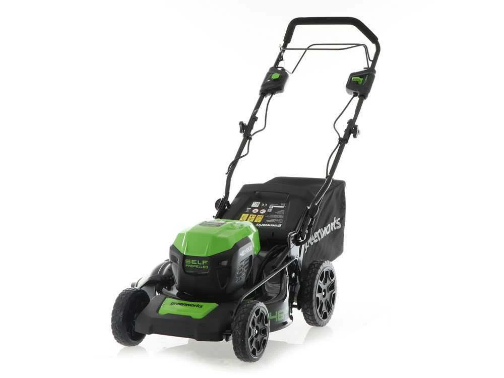 Tondeuse Ă Batterie Greenworks GD48LM46SP 48V - 46 Cm - SANS BATTERIE NI CHARGEUR â Image 13