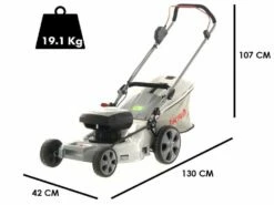 Tondeuse à Batterie IKRA IAM 40-4325 - 40V - 2x (2,5Ah)
