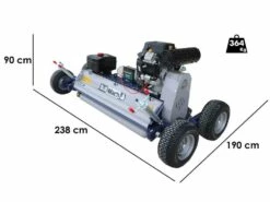 Tondeuse Débroussailleuse Pour Quad BullMach PAN 150 L - Débroussailleuse, Broyeur Tracté