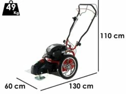 Tondeuse Débroussailleuse Thermique FLO SPEED 7 BS - Avec Moteur Briggs&Stratton 675 EXi De 163 Cm3