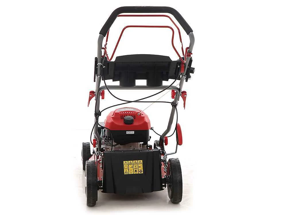 Tondeuse à Gazon Autotractée Thermique GeoTech S46-175 BMSGW Avec Moteur De 173cc - 4en1 – Image 6